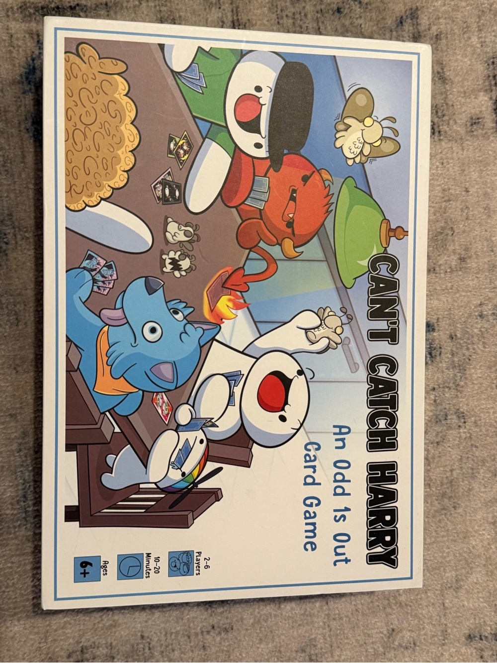 Can’t Catch Harry- An Odd 1s Out Card Game- practically new